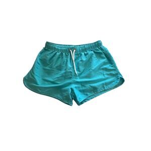 Amazon Swim Trunks Mens Size XXL Fits L Quick Dry Beach Board Shorts Lining Aqua